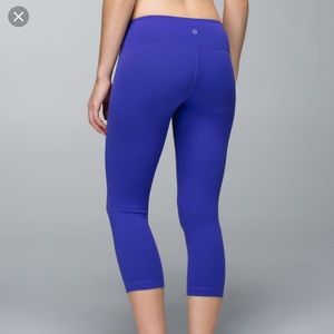 Lululemon Wunder Under Crop (reversible)